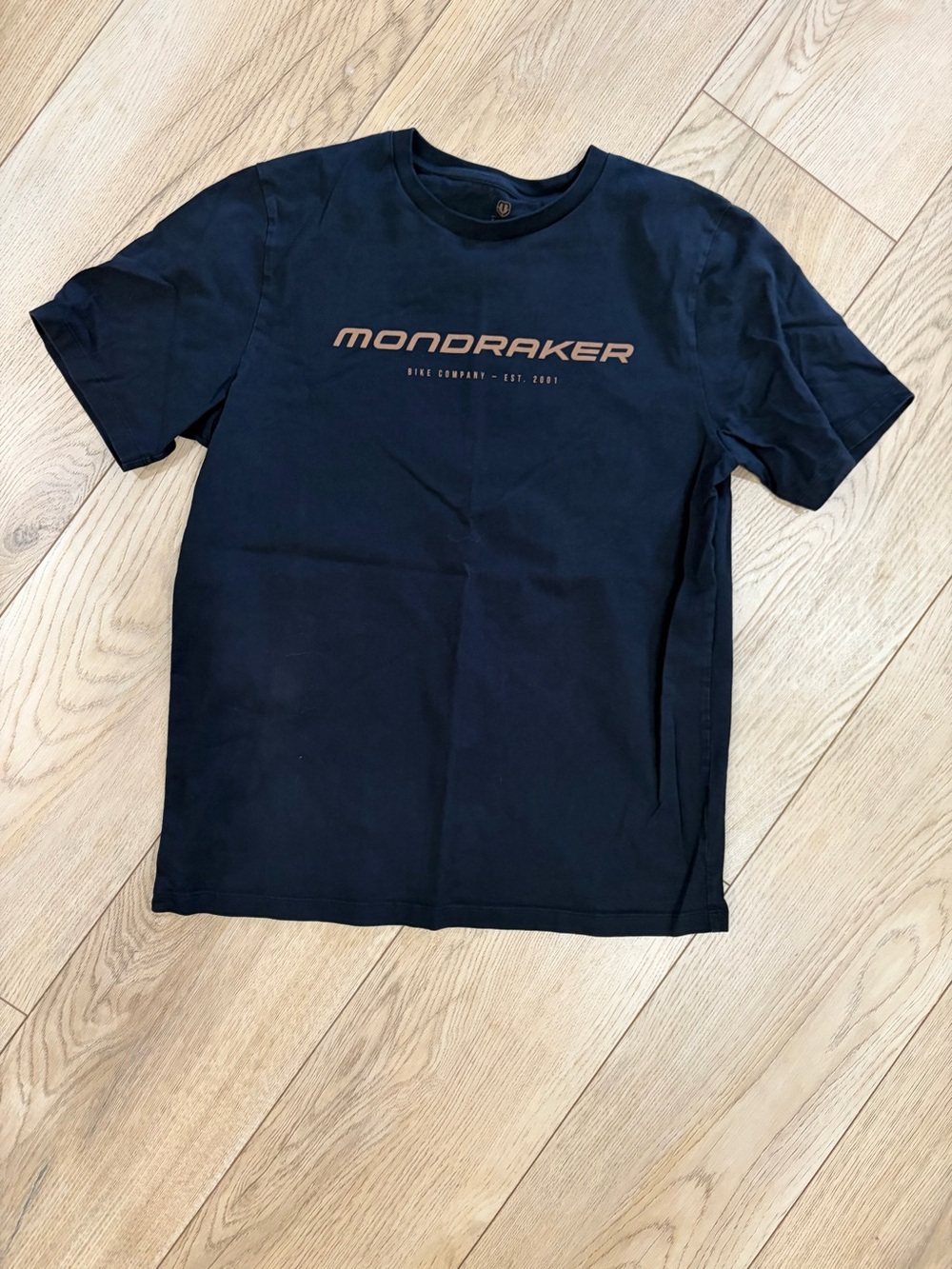 Mondraker DH Team  Men's Black Short Sleeve Logo Tee